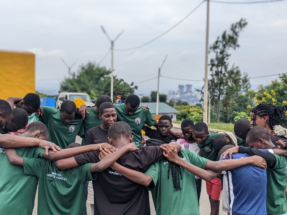 Youth mentorship at Amahoro Sports Academy